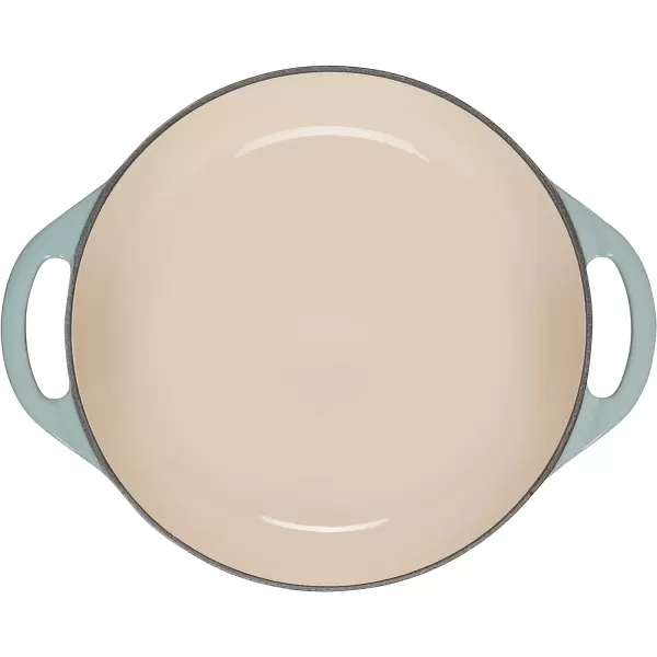 Le Creuset Enameled Cast Iron Shallow Round Oven, 2.75 Qt., Flame
