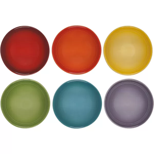 Le Creuset Enameled Cast Iron Shallow Round Oven, 2.75 Qt., Flame