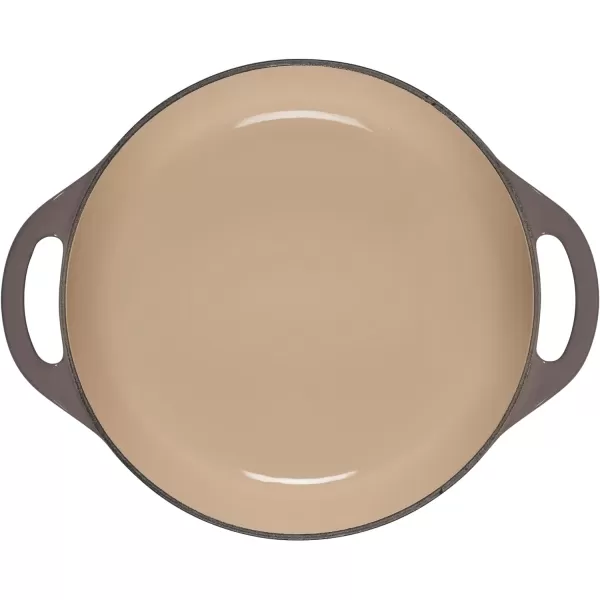 Le Creuset Enameled Cast Iron Shallow Round Oven, 2.75 Qt., Flame