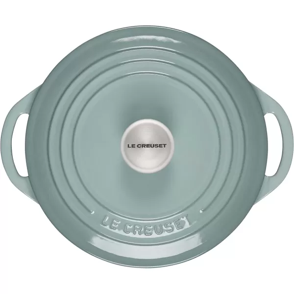 Le Creuset Enameled Cast Iron Shallow Round Oven, 2.75 Qt., Flame