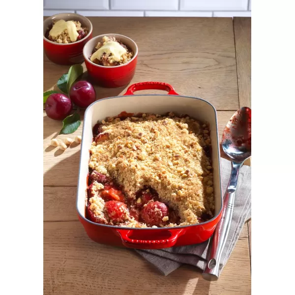 Le Creuset Enameled Cast Iron Signature Rectangular Roaster, 5.25 qt.  , White