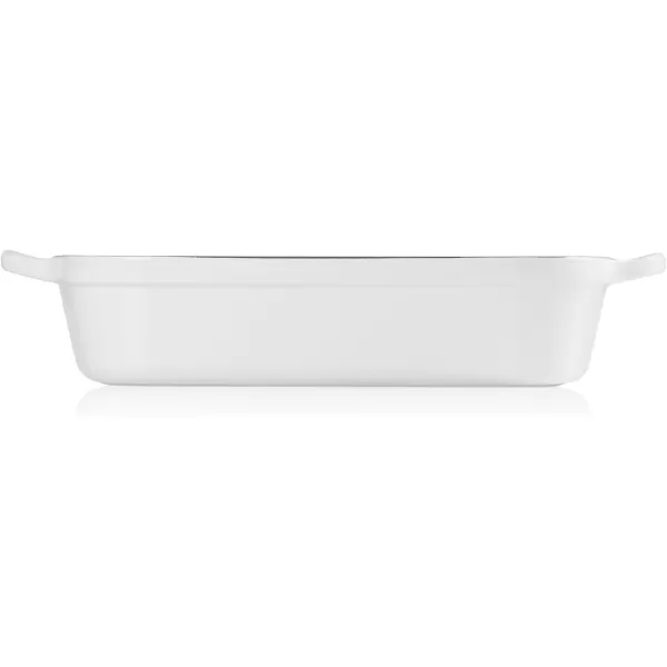 Le Creuset Enameled Cast Iron Signature Rectangular Roaster, 5.25 qt.  , White