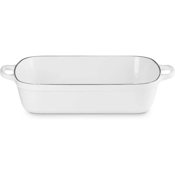Le Creuset Enameled Cast Iron Signature Rectangular Roaster, 5.25 qt.  , White