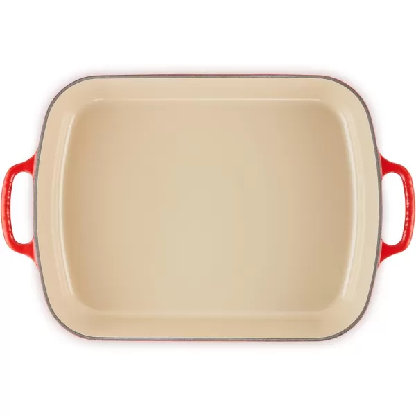 Le Creuset Enameled Cast Iron Signature Rectangular Roaster, 5.25 qt.  , White