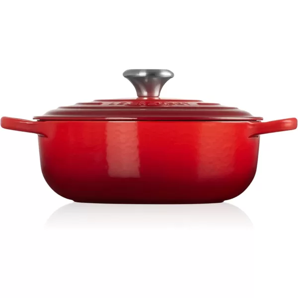 Le Creuset Enameled Cast Iron Signature Round Sauteuse, 3.5qt., Sea Salt