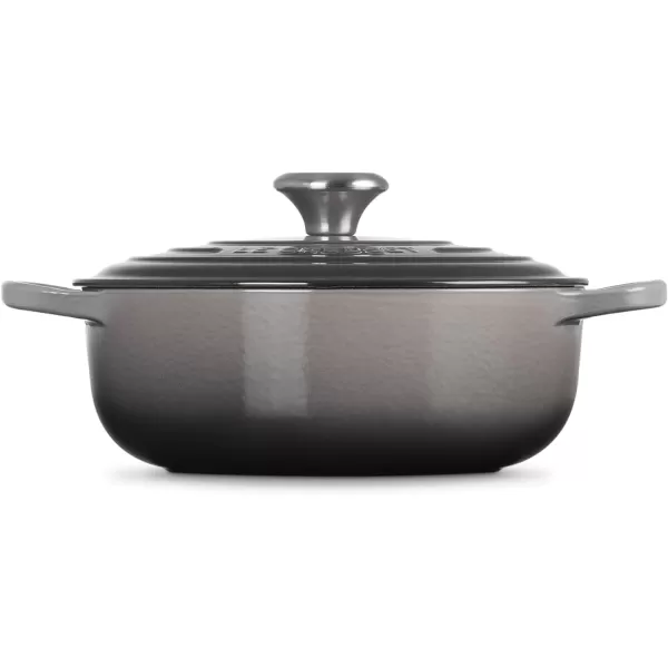 Le Creuset Enameled Cast Iron Signature Round Sauteuse, 3.5qt., Sea Salt