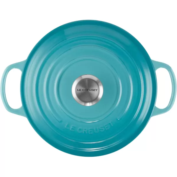 Le Creuset Enameled Cast Iron Signature Round Sauteuse, 3.5qt., Sea Salt
