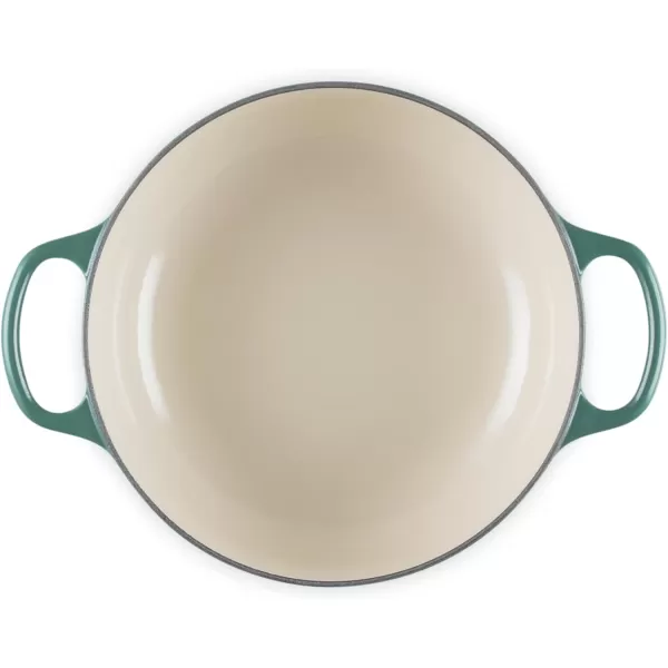 Le Creuset Enameled Cast Iron Signature Round Sauteuse, 3.5qt., Sea Salt