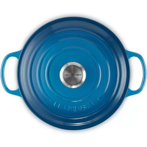 Le Creuset Enameled Cast Iron Signature Round Sauteuse, 3.5qt., Sea Salt