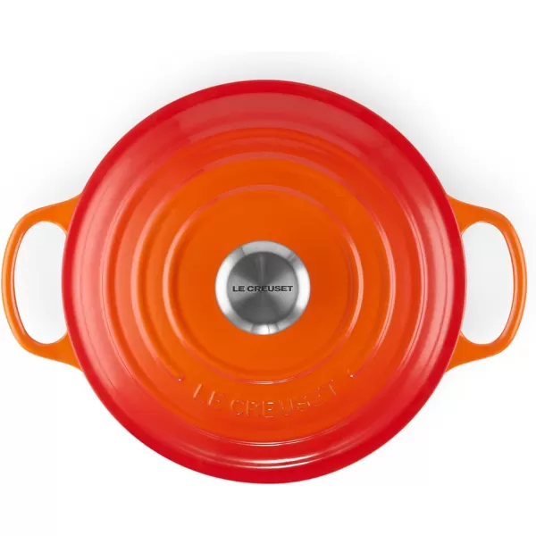 Le Creuset Enameled Cast Iron Signature Round Sauteuse, 3.5qt., Sea Salt