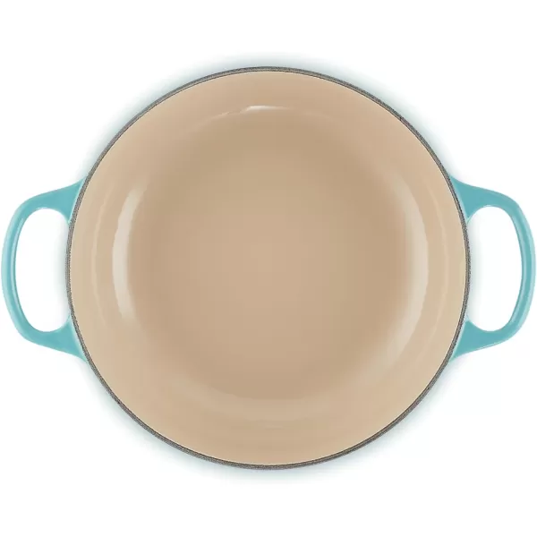 Le Creuset Enameled Cast Iron Signature Round Sauteuse, 3.5qt., Sea Salt