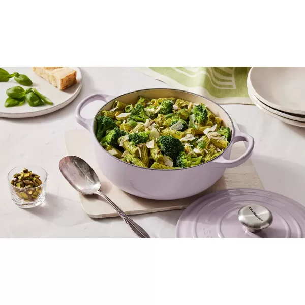 Le Creuset Enameled Cast Iron Signature Round Sauteuse, 3.5qt., Sea Salt