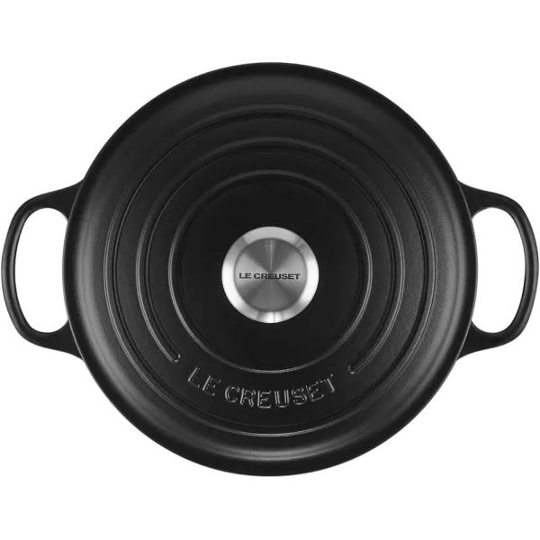 Le Creuset Enameled Cast Iron Signature Round Sauteuse, 3.5qt., Sea Salt