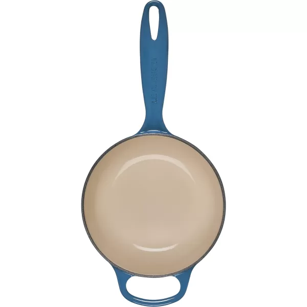 Le Creuset Enameled Cast Iron Signature Saucepan, 1.75 qt., White