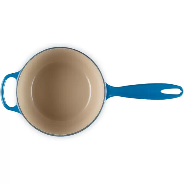 Le Creuset Enameled Cast Iron Signature Saucepan, 1.75 qt., White