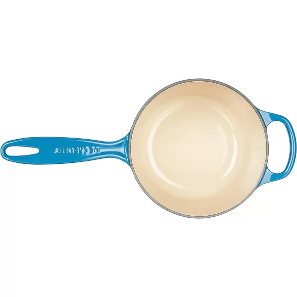 Le Creuset Enameled Cast Iron Signature Saucepan, 1.75 qt., White