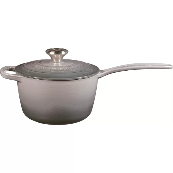 Le Creuset Enameled Cast Iron Signature Saucepan, 1.75 qt., White