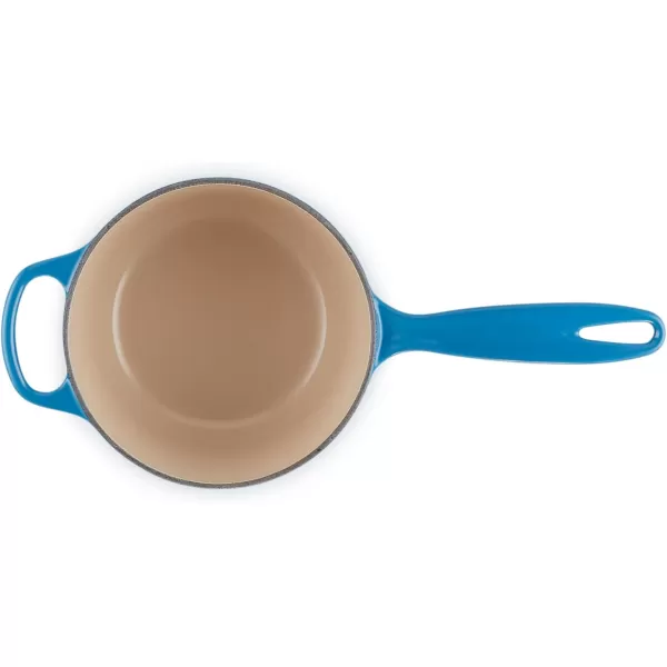 Le Creuset Enameled Cast Iron Signature Saucepan, 1.75 qt., White