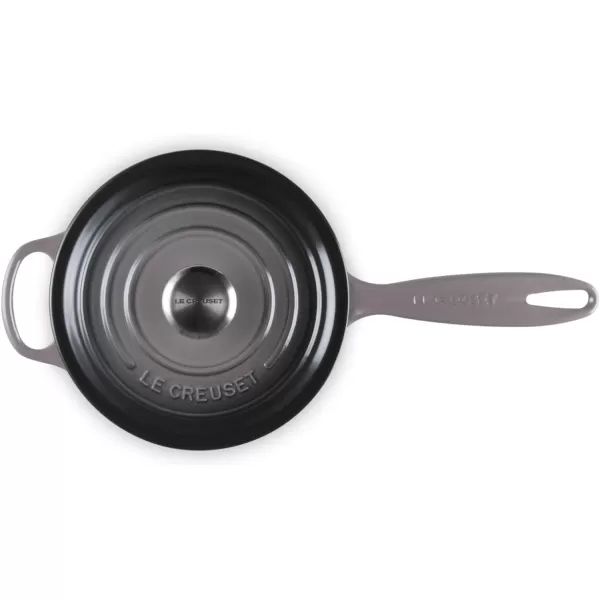 Le Creuset Enameled Cast Iron Signature Saucepan, 1.75 qt., White