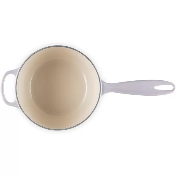Le Creuset Enameled Cast Iron Signature Saucepan, 1.75 qt., White