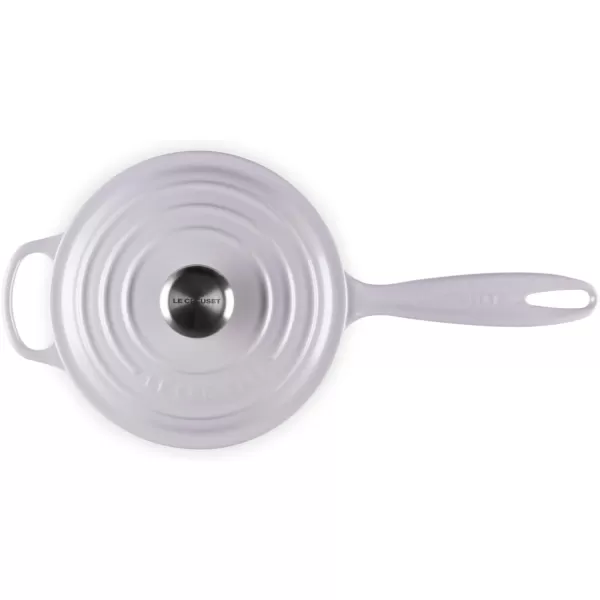 Le Creuset Enameled Cast Iron Signature Saucepan, 1.75 qt., White
