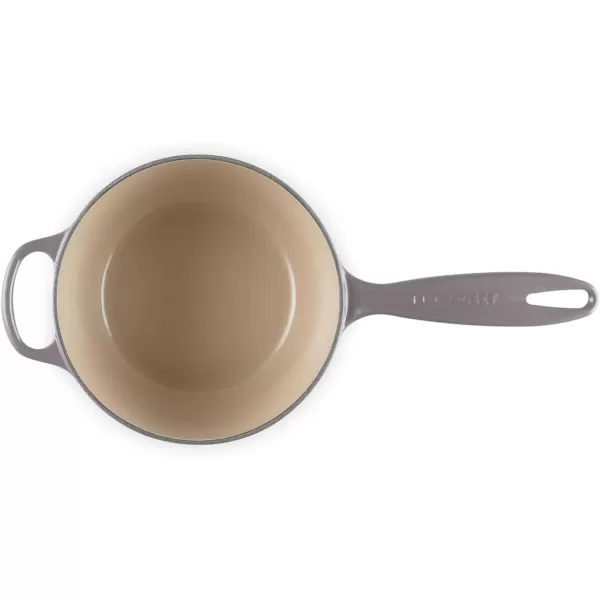 Le Creuset Enameled Cast Iron Signature Saucepan, 1.75 qt., White
