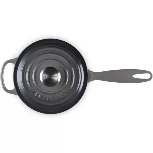 Le Creuset Enameled Cast Iron Signature Saucepan, 1.75 qt., White