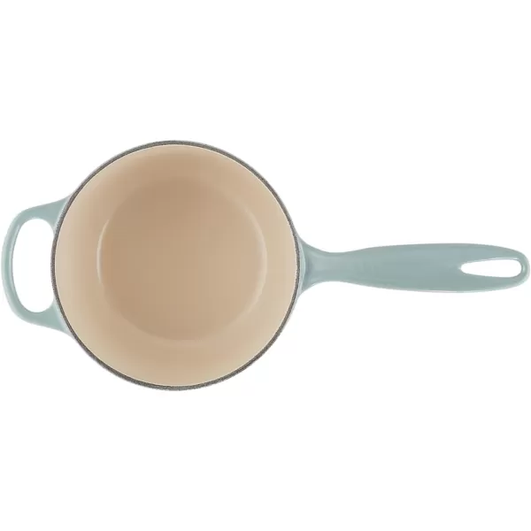 Le Creuset Enameled Cast Iron Signature Saucepan, 1.75 qt., White