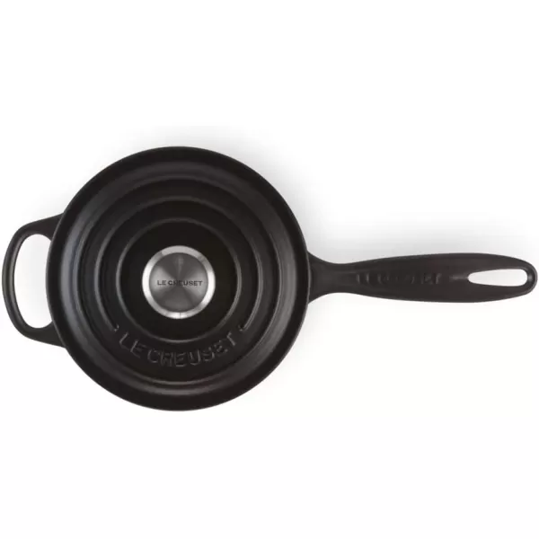 Le Creuset Enameled Cast Iron Signature Saucepan, 1.75 qt., White