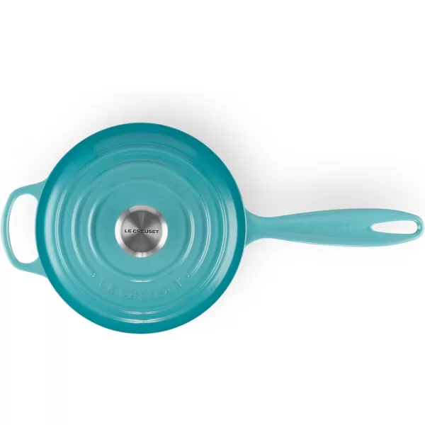 Le Creuset Enameled Cast Iron Signature Saucepan, 1.75 qt., White