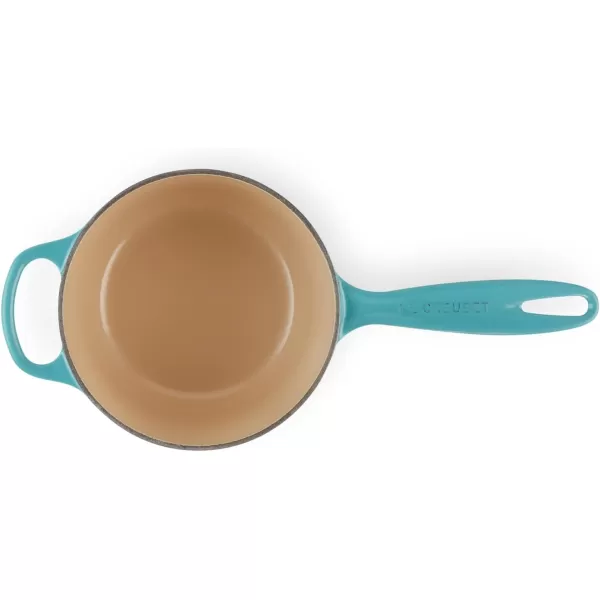 Le Creuset Enameled Cast Iron Signature Saucepan, 1.75 qt., White