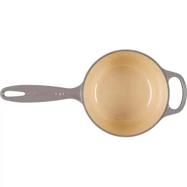 Le Creuset Enameled Cast Iron Signature Saucepan, 1.75 qt., White