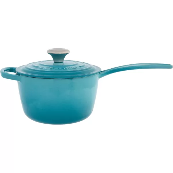 Le Creuset Enameled Cast Iron Signature Saucepan, 1.75 qt., White