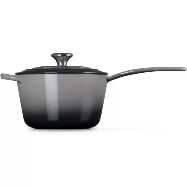 Le Creuset Enameled Cast Iron Signature Saucepan, 1.75 qt., White