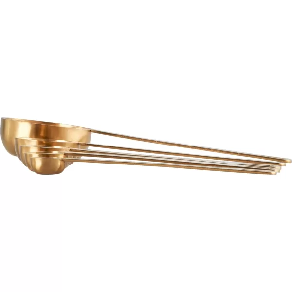Le Creuset Measuring Spoons, Gold, Set of 5 