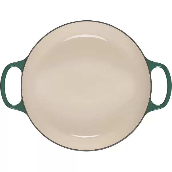 Le Creuset Olive Branch Collection Cast Iron Signature Round Braiser, 3.5 Qt., Olive