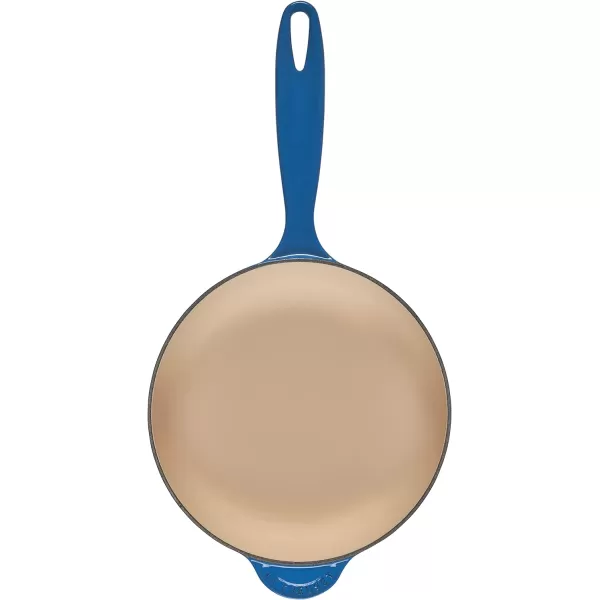 Le Creuset Olive Branch Collection Cast Iron Traditional Round Saucier, 2.25 Qt., Olive