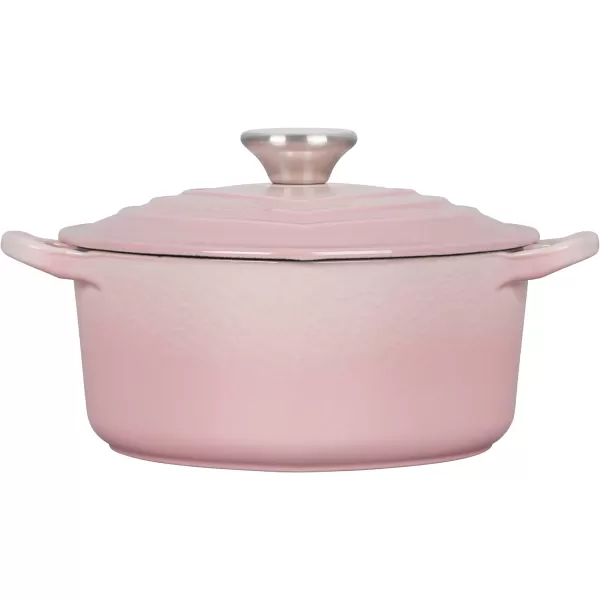 Le Creuset Signature Enameled Cast Iron Figural Heart Cocotte, 2 Quart, Coastal Blue with Stainless Steel Knob