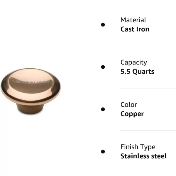 Le Creuset Signature Stainless Steel Knob, Large