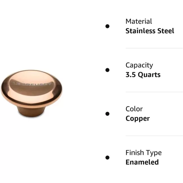 Le Creuset Signature Stainless Steel Knob, Large