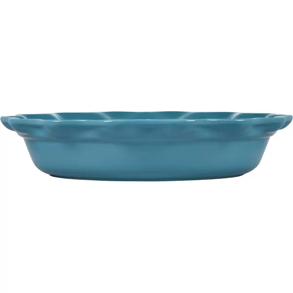 Le Creuset Stoneware 9" Heritage Pie Dish, Cerise