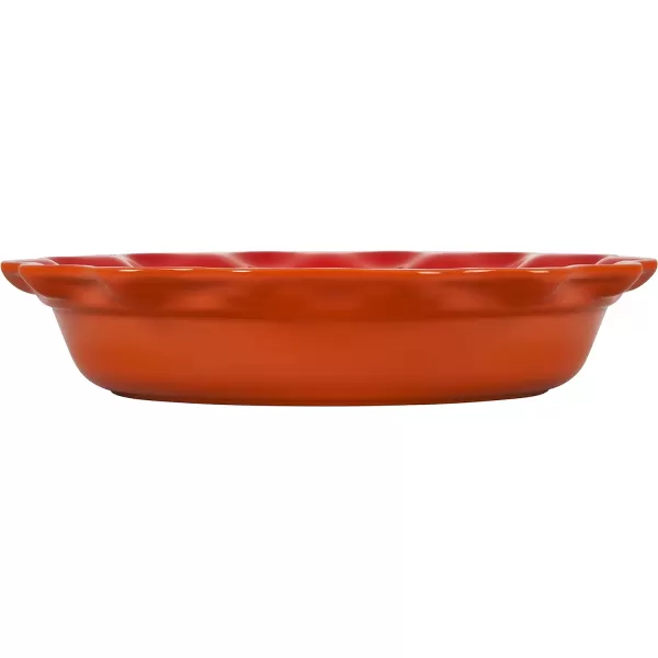 Le Creuset Stoneware 9" Heritage Pie Dish, Cerise