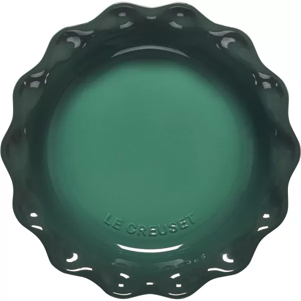 Le Creuset Stoneware 9" Heritage Pie Dish, Cerise