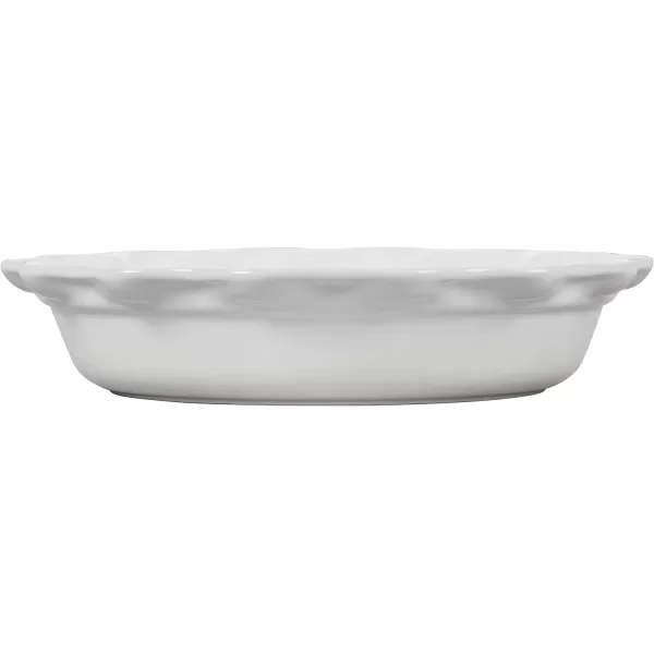Le Creuset Stoneware 9" Heritage Pie Dish, Cerise