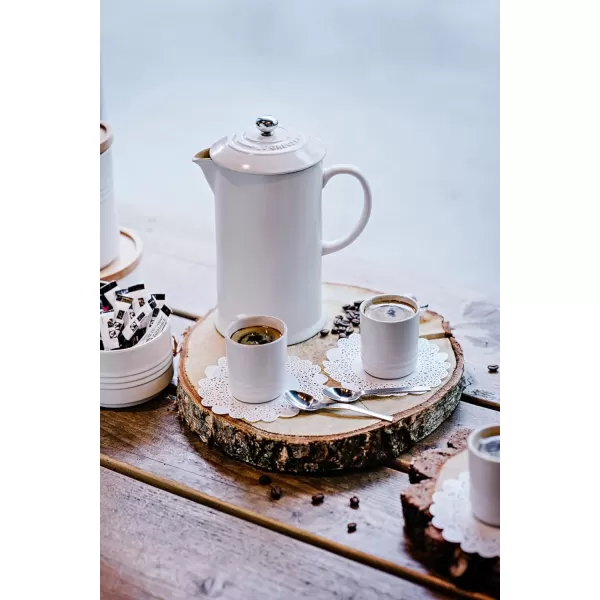 Le Creuset Stoneware Espresso Mug, 3 oz., Oyster