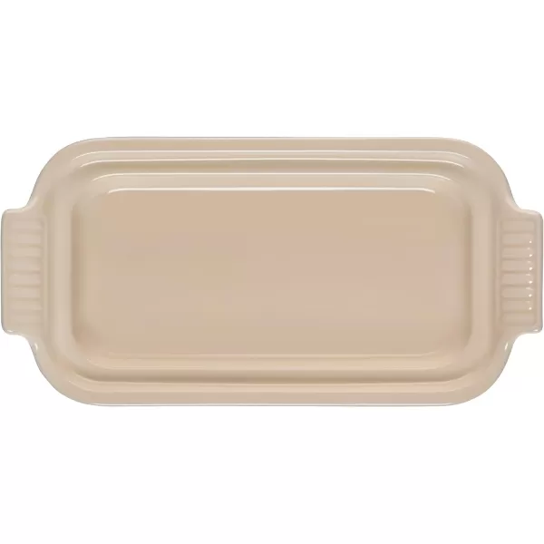 Le Creuset Stoneware Heritage Butter Dish, White