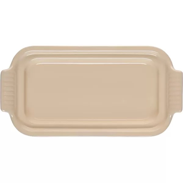 Le Creuset Stoneware Heritage Butter Dish, White