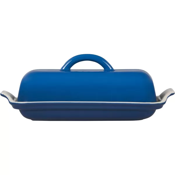 Le Creuset Stoneware Heritage Butter Dish, White