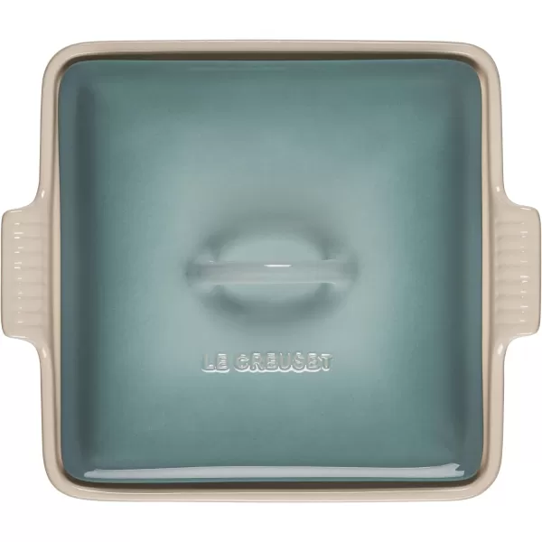 Le Creuset Stoneware Heritage Covered Square Casserole, 2.5 qt. , Marseille