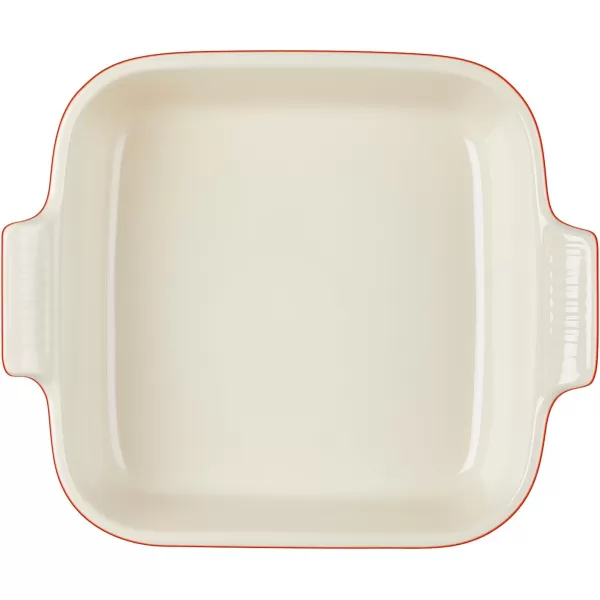 Le Creuset Stoneware Heritage Square Dish, 3 qt. , Cerise